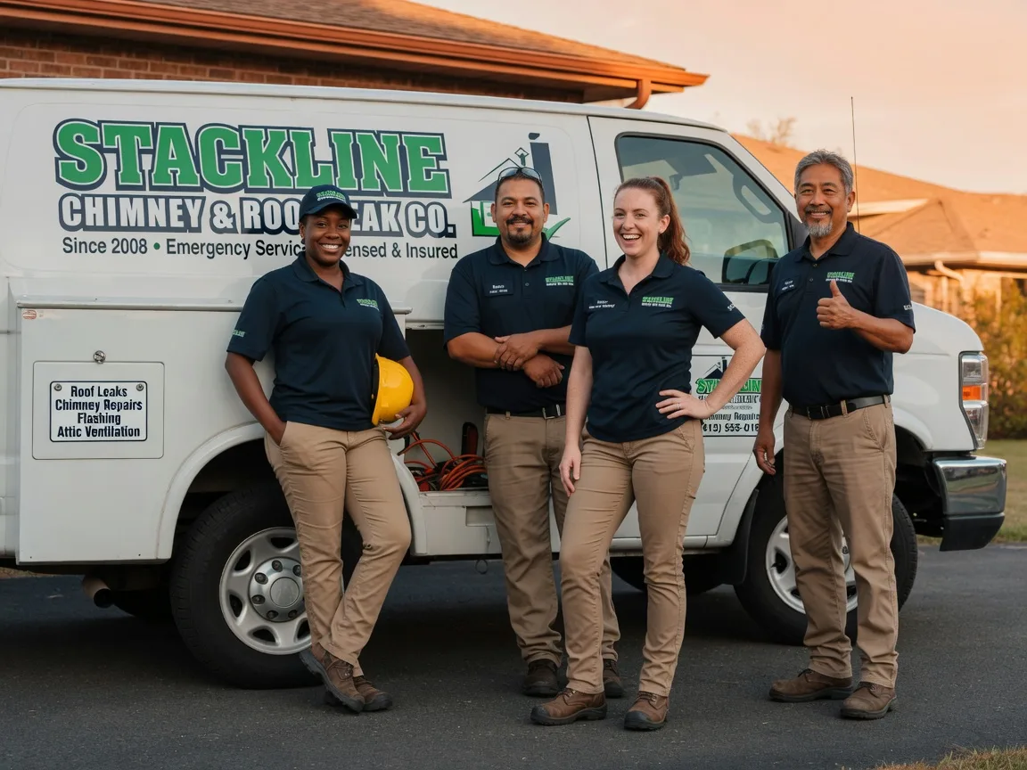 Chimney flashing repair company in Cambridge, NE